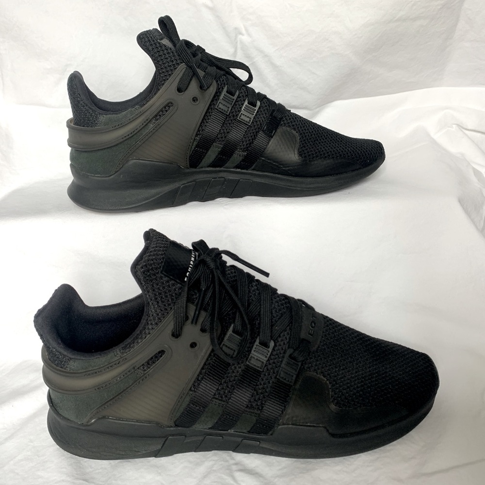 Black Adidas EQT Support Adv Sneaker